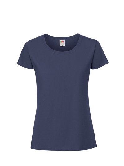 Fruit of the Loom Womens/Ladies Ringspun Premium T-Shirt - Ultramarine product