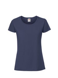 Womens/Ladies Ringspun Premium T-Shirt - Ultramarine - Ultramarine