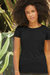 Womens/Ladies Short Sleeve Lady-Fit Original T-Shirt - Black