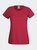 Womens/Ladies Short Sleeve Lady-Fit Original T-Shirt - Brick Red - Brick Red