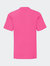 Womens/Ladies Short Sleeve Lady-Fit Original T-Shirt - Fuchsia