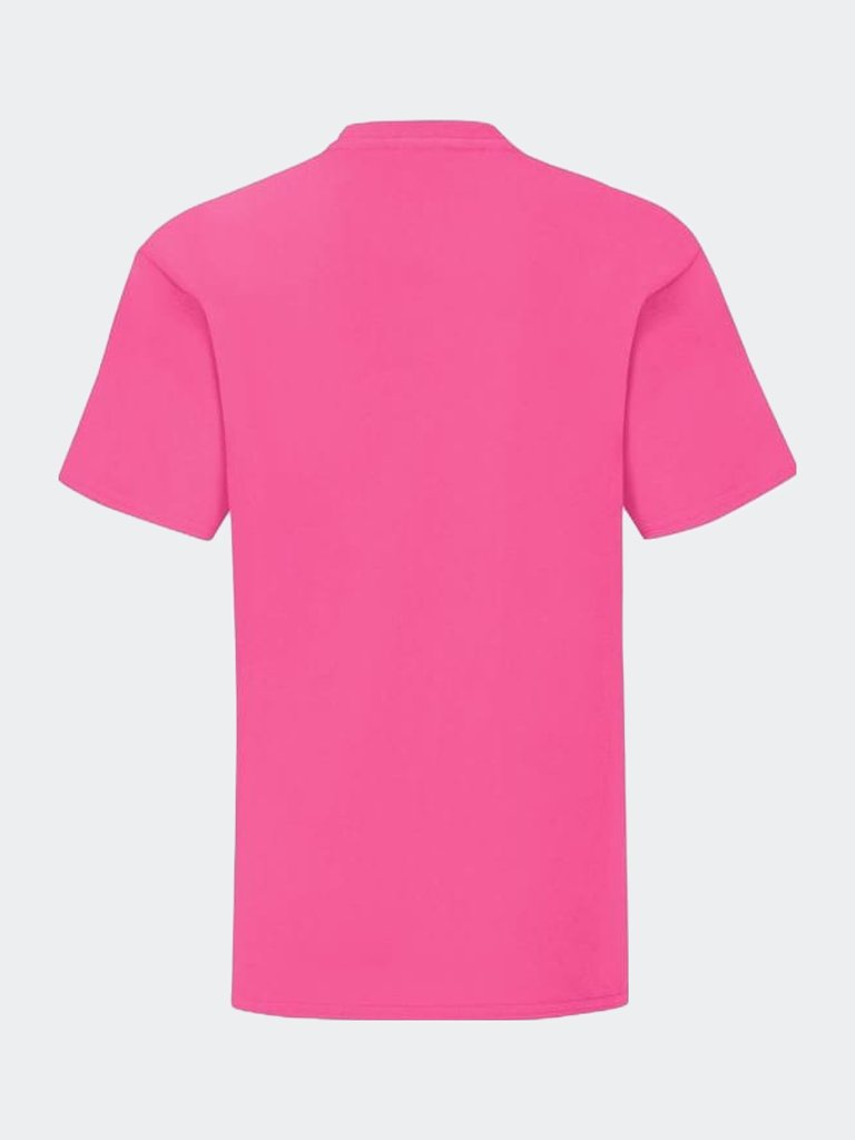 Womens/Ladies Short Sleeve Lady-Fit Original T-Shirt - Fuchsia