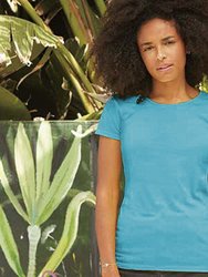 Womens/Ladies Short Sleeve Lady-Fit Original T-Shirt - Sky Blue