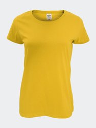 Womens/Ladies Short Sleeve Lady-Fit Original T-Shirt - Sunflower - Sunflower