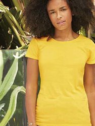 Womens/Ladies Short Sleeve Lady-Fit Original T-Shirt - Sunflower