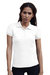 Womens Lady-Fit 65/35 Short Sleeve Polo Shirt - White