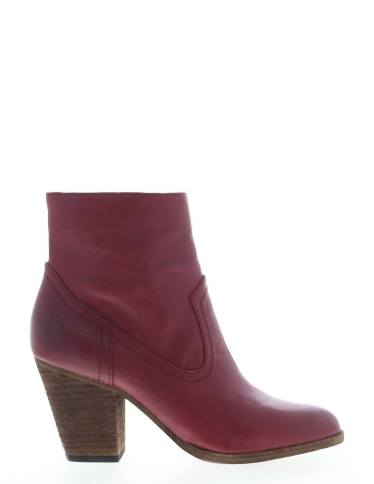 Essa Ankle Boot - Ruby