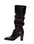 June Slouch Tall Boot - Black