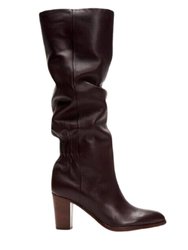 June Slouch Tall Boot - Merlot