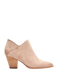 Reed Scallop Shootie Ankle Boot - Pale Blush