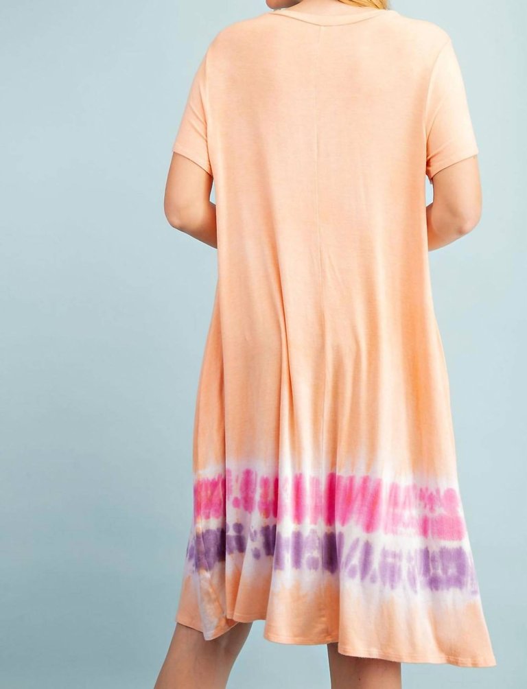 Jersey Tie Dye T-Shirt Dress