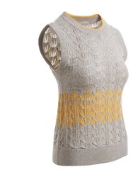 Mahalia Crochet Knit Vest