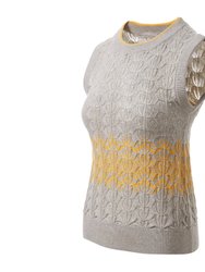 Mahalia Crochet Knit Vest