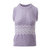 Mahalia Crochet Knit Vest - Lilac/White