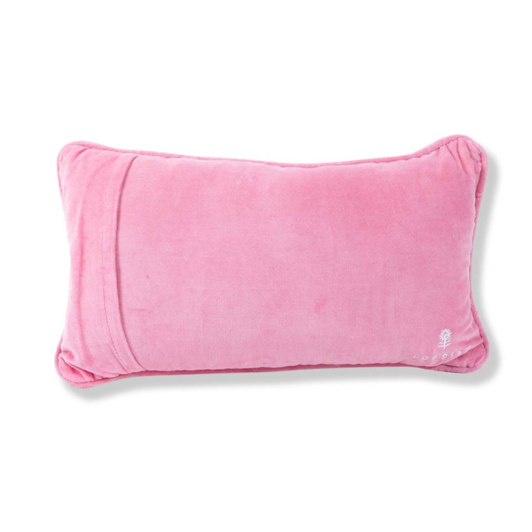 Ain't Nobody Needlepoint Pillow In Light Pink