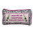 Champagne Needlepoint Pillow In Pink - Pink