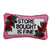 Store Bought Is Fine Needlepoint Pillow In Red - Red