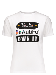 You're Beautiful Own It Cotton T-Shirt II