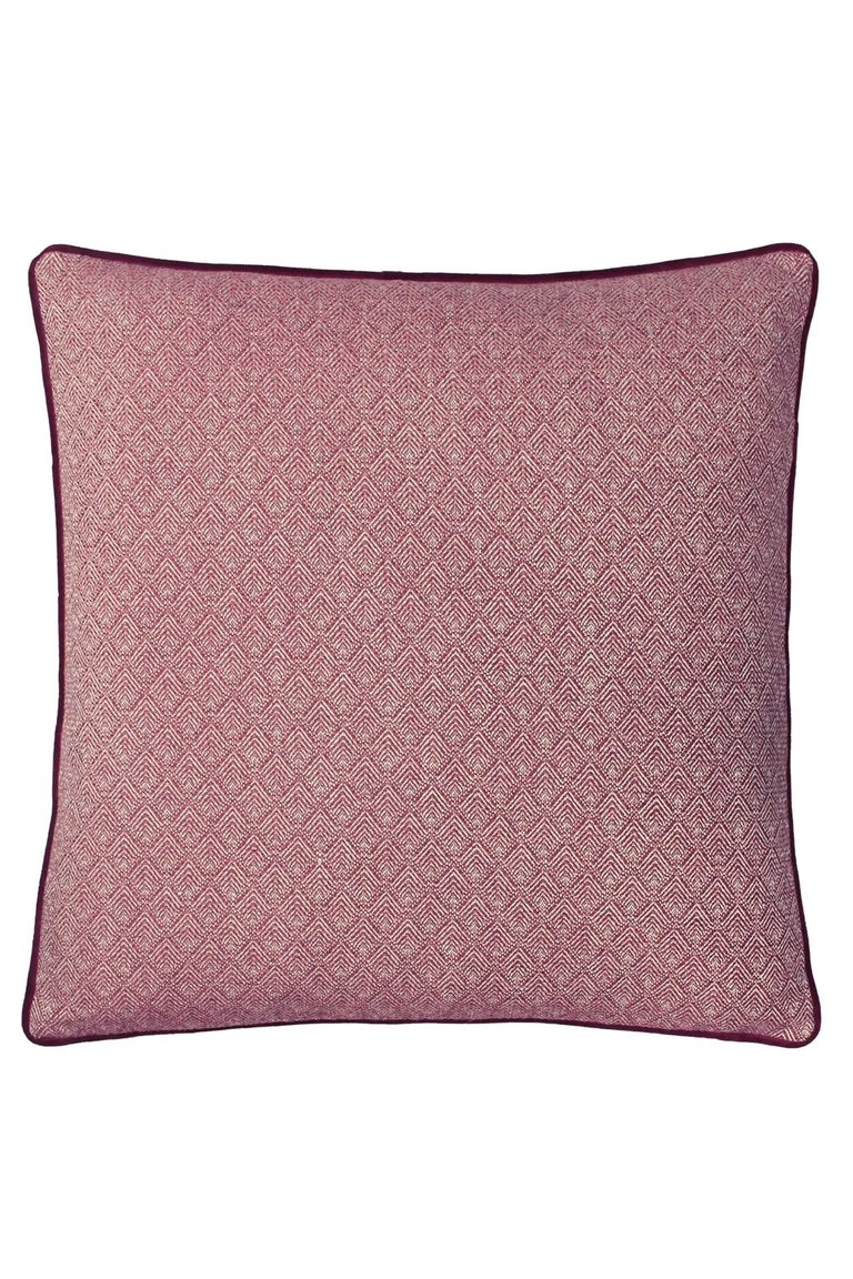 Blenheim Geometric Throw Pillow Cover - Berry