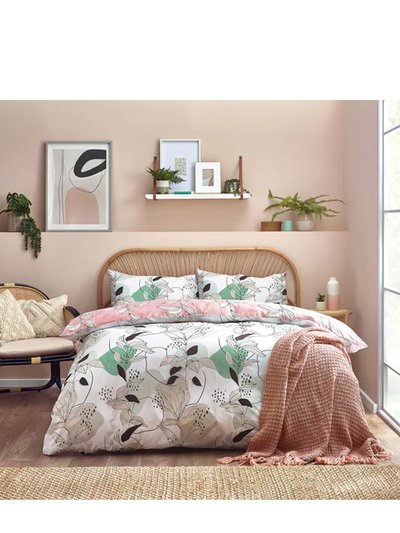 Furn Caliko Botanical Duvet Set Blush Superking product