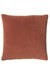 Cohen Velvet Throw Pillow Cover- Brick Red - Brick Red