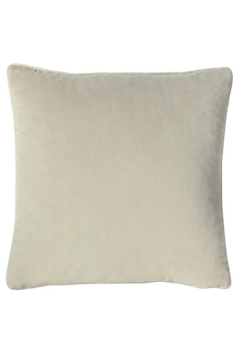 Cohen Velvet Throw Pillow Cover- Natural - Natural