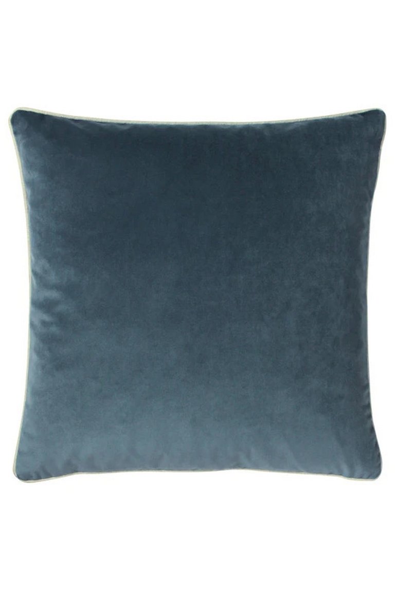 Cohen Velvet Throw Pillow Cover- Slate Blue - Slate Blue