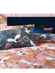 Demoiselle Botanical Duvet Set - Blush (Twin) (UK - Single)