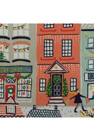 Festive Christmas Town Duvet Cover Set - UK Single