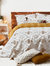 Furn Atlas Duvet Set (Ochre Yellow) (Full) (UK - Double)