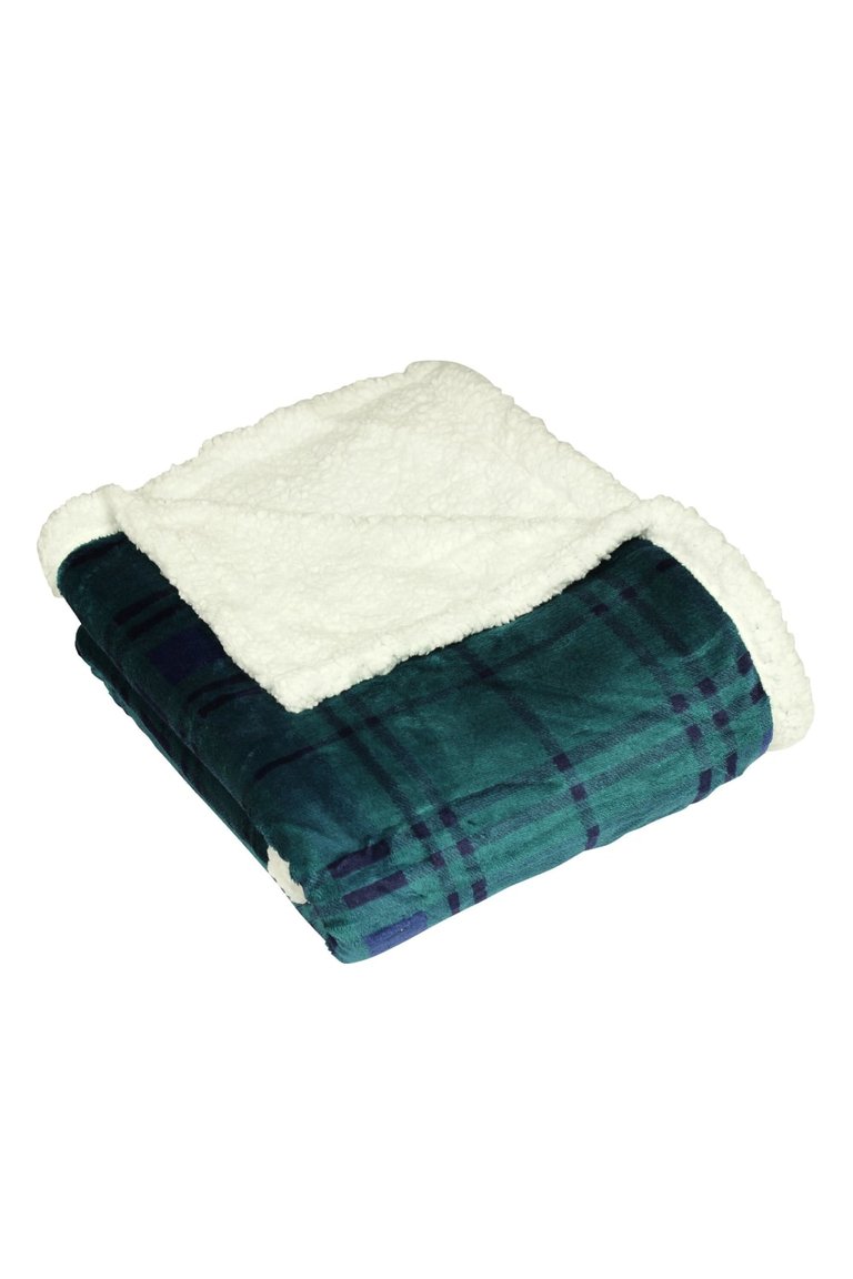 Furn Blake Throw (Green) (One Size) (One Size)