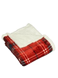 Furn Blake Throw (Red)