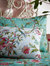 Furn Chinoiserie Vintage Duvet Set (Bright Jade) (Queen) (UK - King)