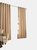 Furn Ellis Ringtop Eyelet Curtains (Natural) (66 x 72 in) - Natural