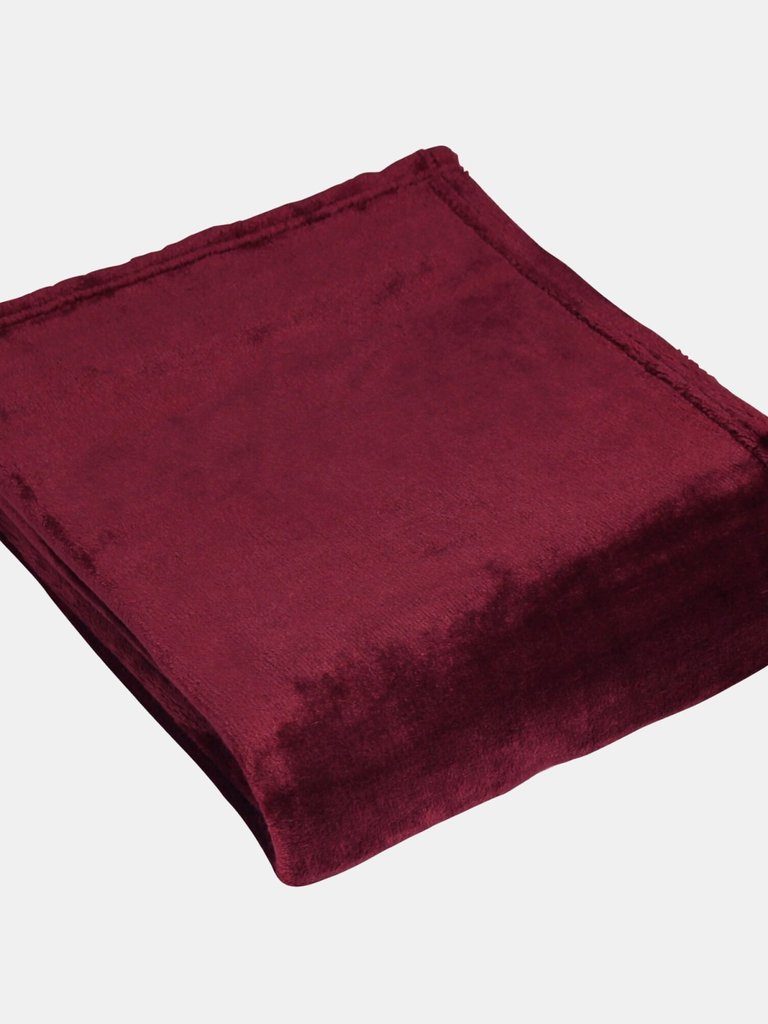 Furn Harlow Throw (Berry) (140cm x 180cm) (140cm x 180cm) - Berry