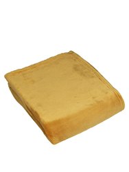 Furn Harlow Throw (Ochre Yellow) (140cm x 180cm) - Ochre Yellow