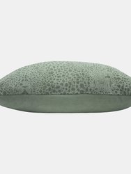 Furn Hidden Cheetah Throw Pillow Cover (Sage Green) (One Size)