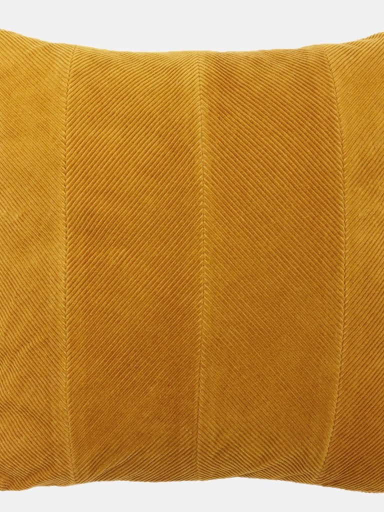 Furn Jagger Geometric Design Curdory Cushion Cover (Ochre) (One Size) - Ochre