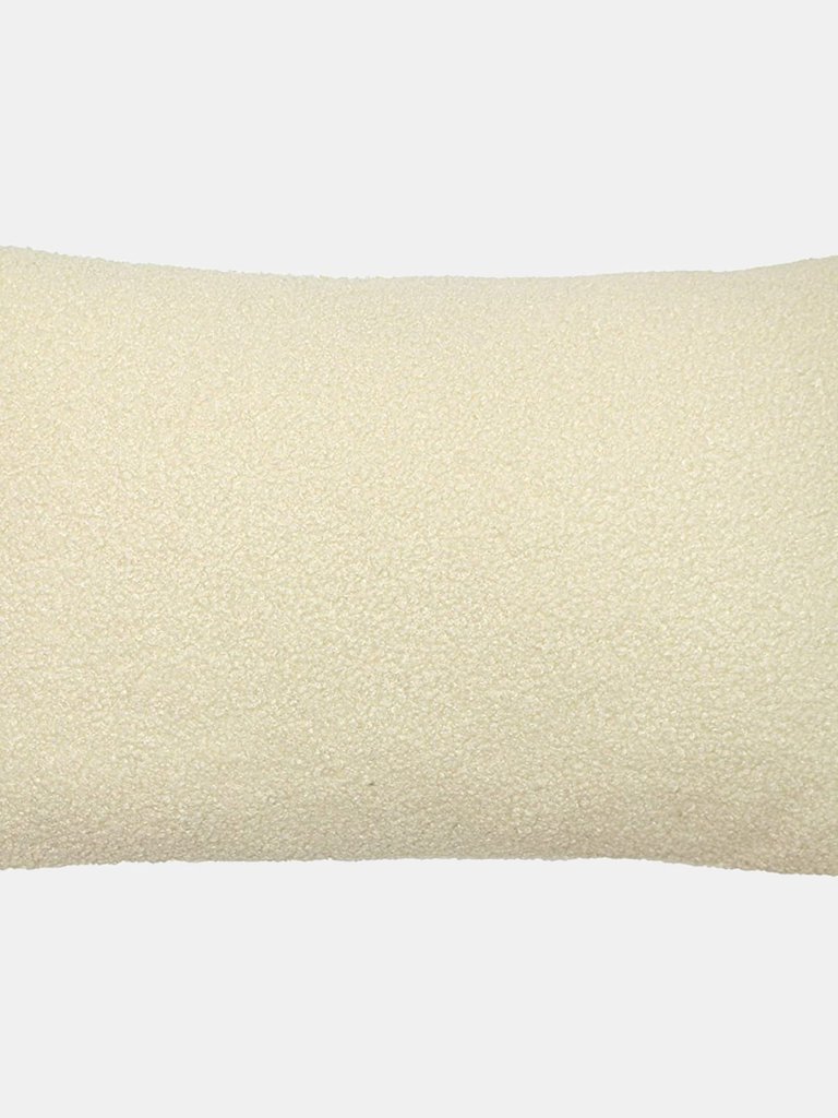 Furn Malham Cushion Cover (Ivory) (50cm x 50cm) - Ivory