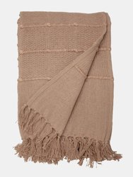 Furn Motti Throw (Blush Pink) (One Size) - Blush Pink