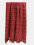 Furn Motti Throw (Red) (180cm x 130cm) (180cm x 130cm) - Red