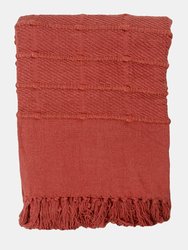 Furn Motti Throw (Red) (180cm x 130cm) (180cm x 130cm)