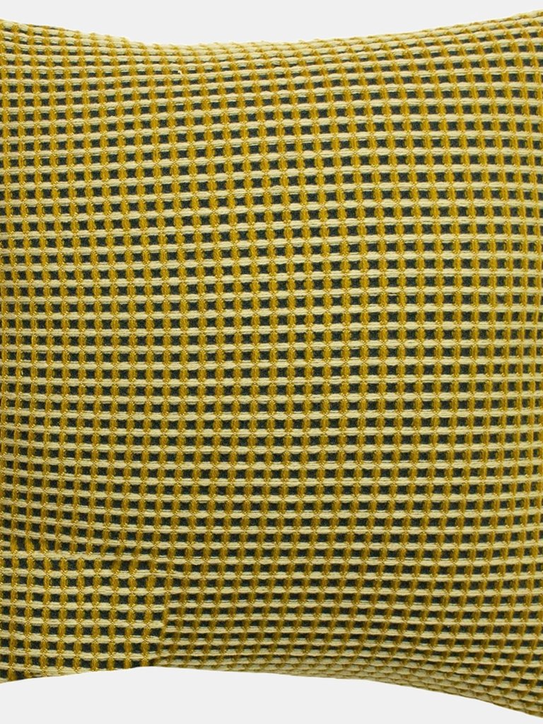 Furn Rowan Cushion Cover (Ochre Yellow) (One Size) - Ochre Yellow