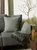 Furn Rowan Throw Pillow Cover (Charcoal Grey) (One Size)