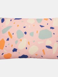 Furn Terra Throw Pillow Cover - Powder Pink