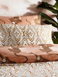 Furn Tibetan Tiger Duvet Set (Coral) (Twin) (UK - Single)