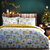 Furn Twelve Days of Christmas Duvet Cover Set (Blue) (Queen) (UK - King)