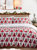 Hide + Seek Santa Claus Duvet Set Red - 200 cm x 200 cm - Red