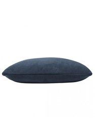  Kobe Velvet Throw Pillow Cover - Navy