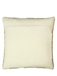 Kula Square Throw Pillow Cover - Ochre Yellow (One Size)